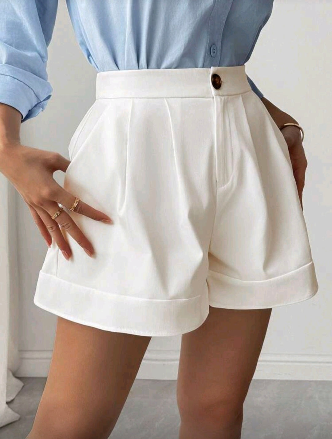 SHORT BLANCO
