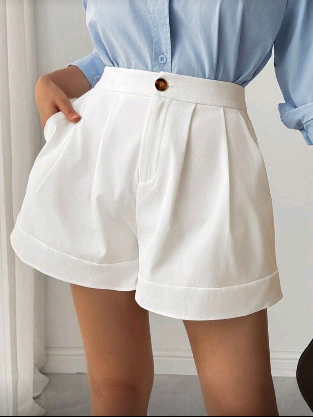 SHORT BLANCO