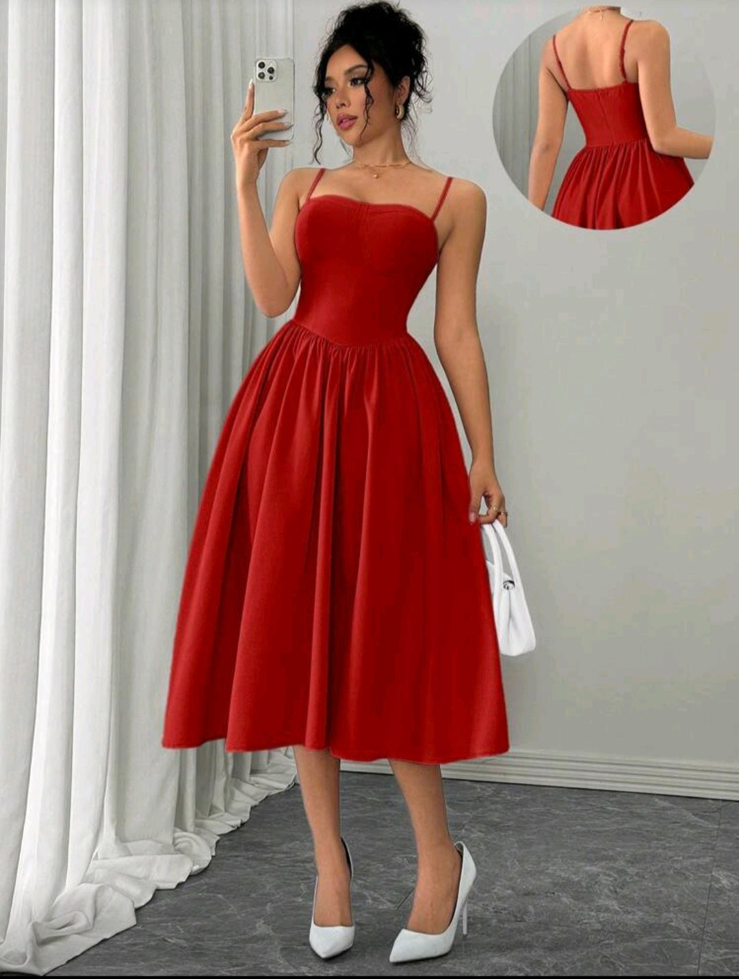 VESTIDO ROJO