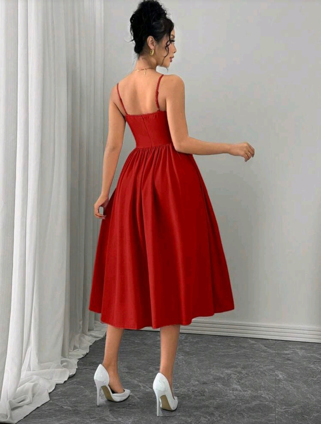 VESTIDO ROJO