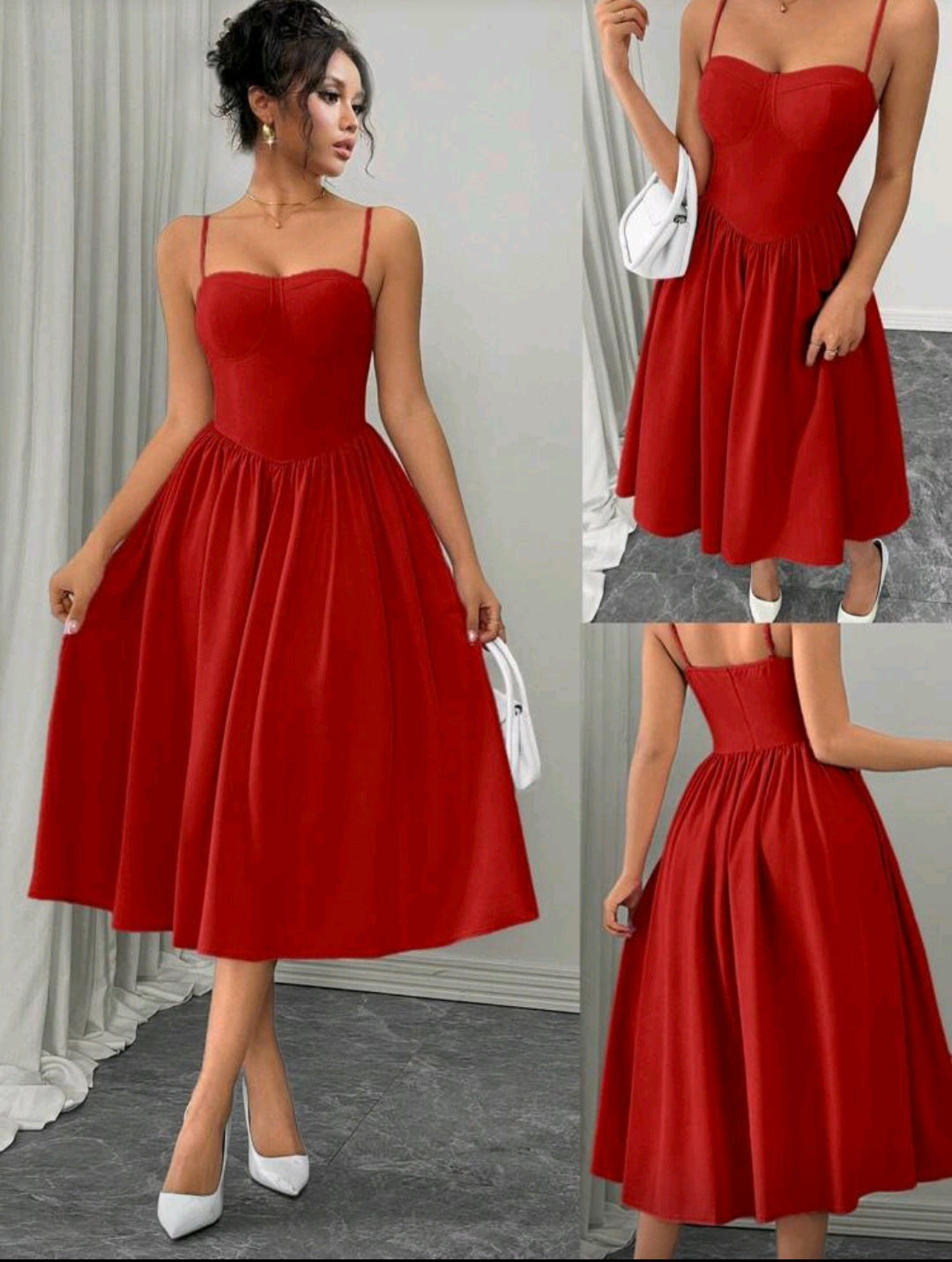 VESTIDO ROJO