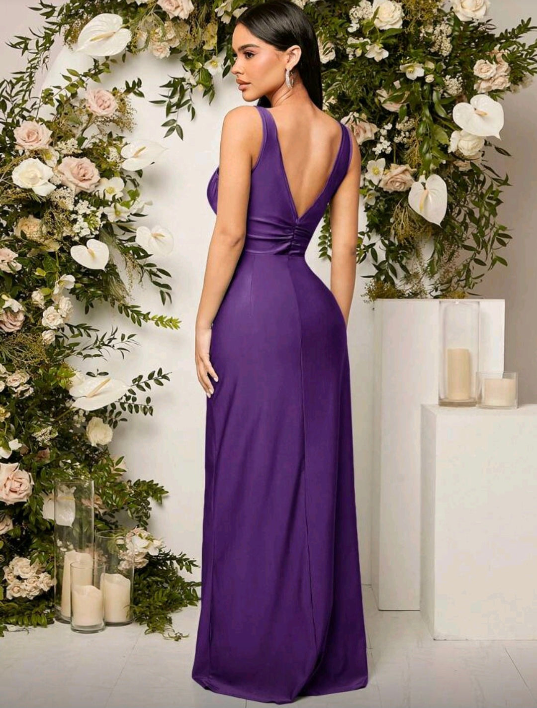 Descuento exclusivo en web! VESTIDO MORADO