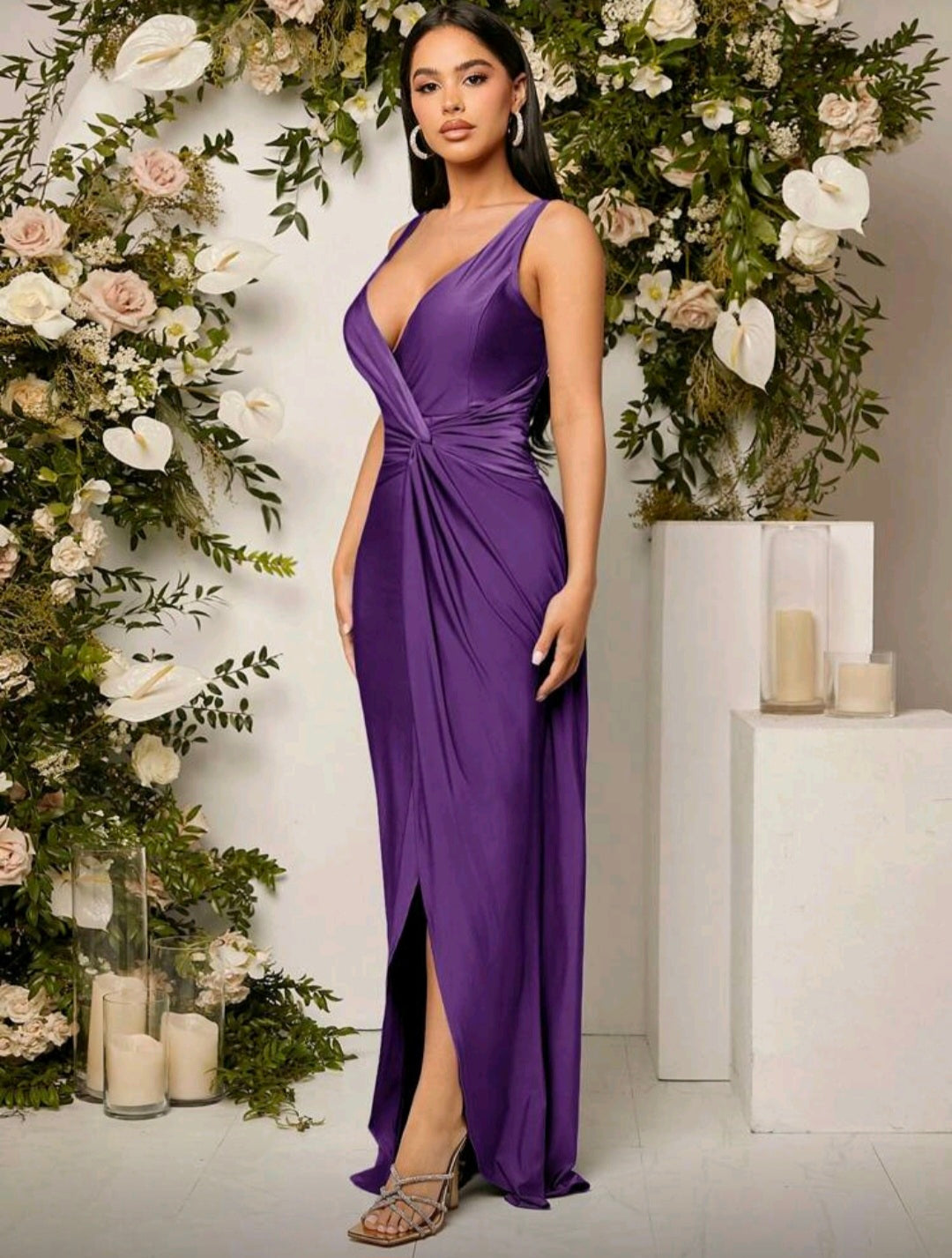 Descuento exclusivo en web! VESTIDO MORADO