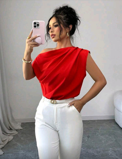 Descuento exclusivo en web! BLUSA ROJA