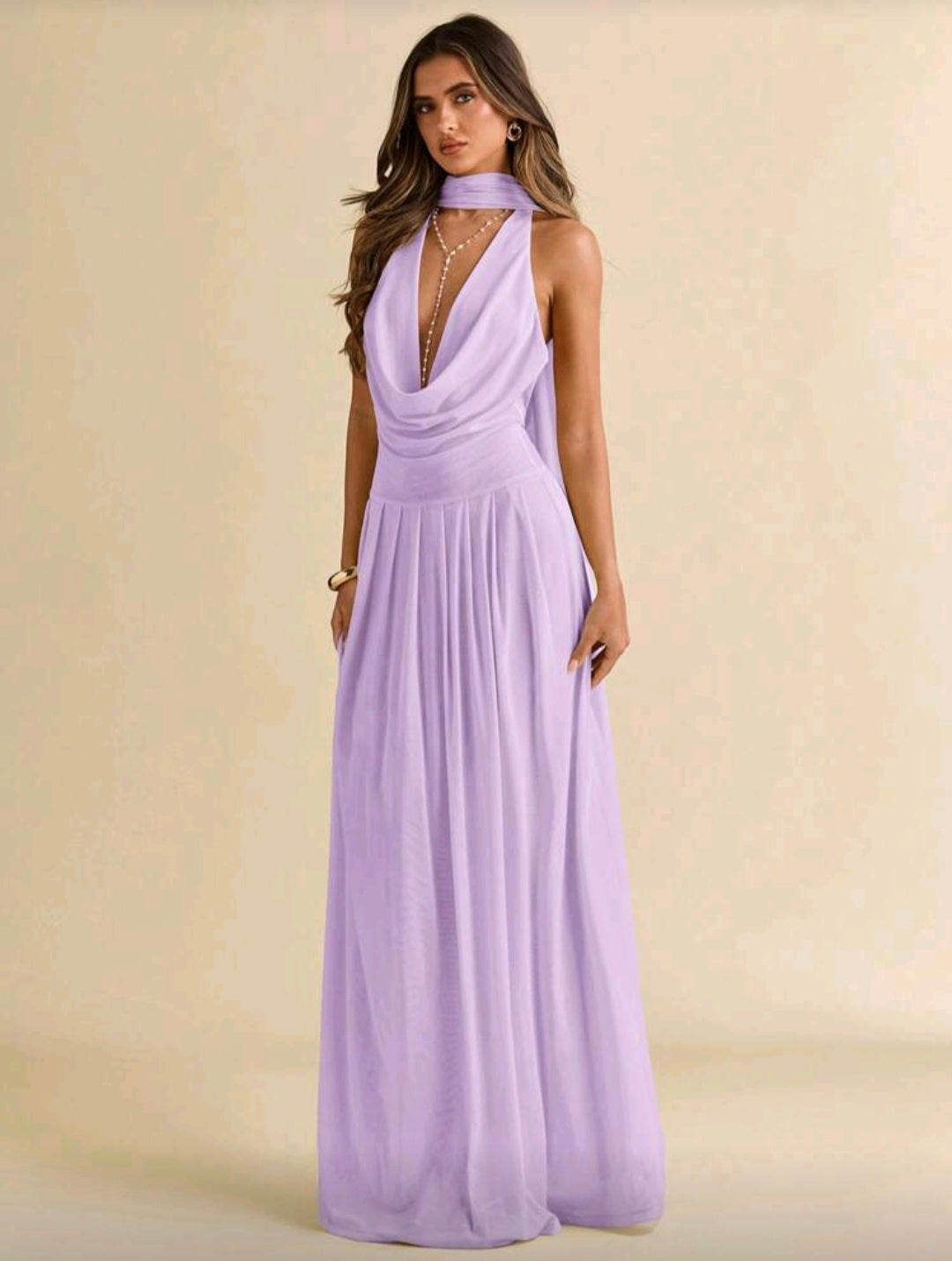 VESTIDO LILA