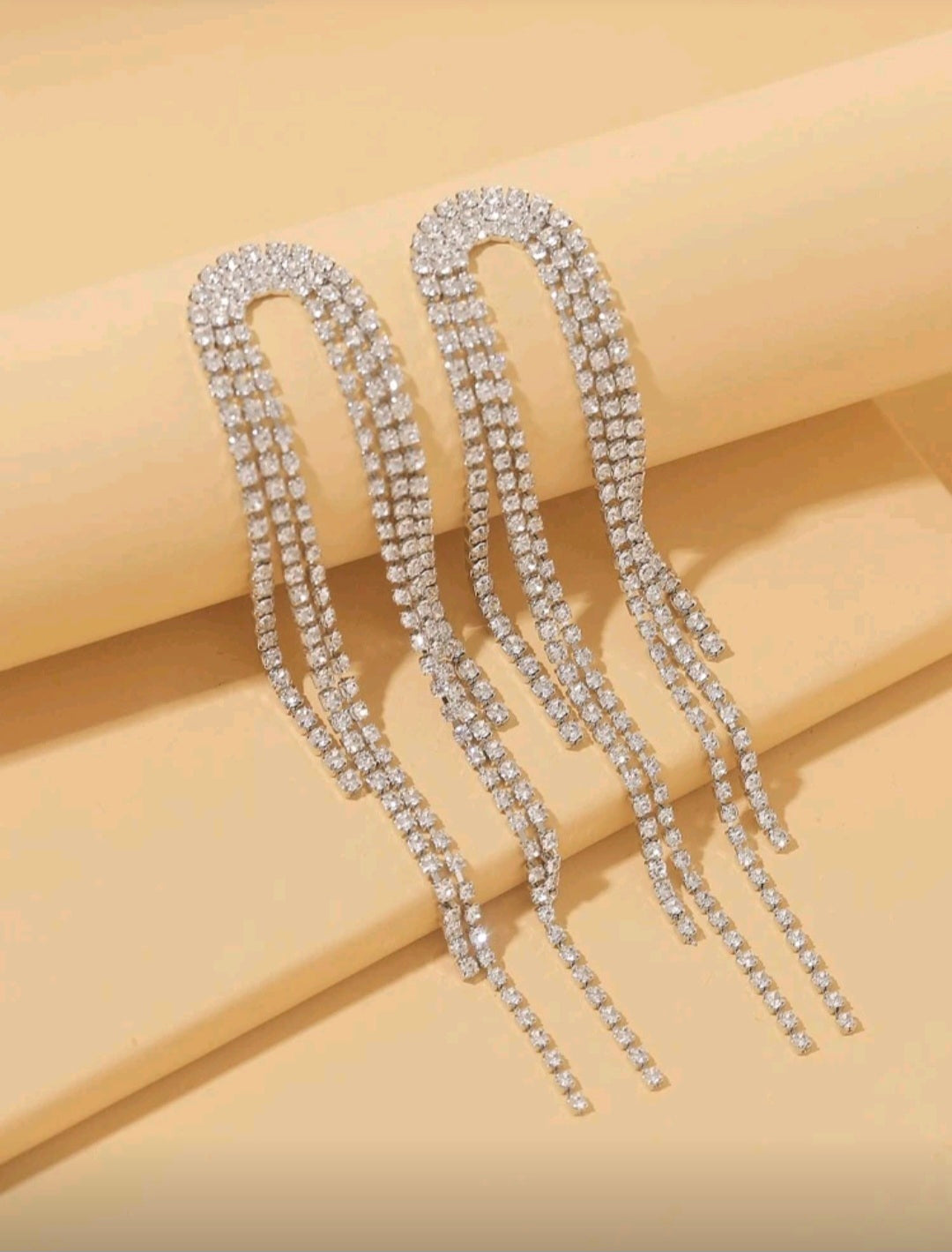 PENDIENTES PLATEADOS