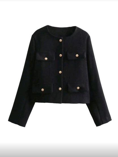 CHAQUETA CON BOTONES