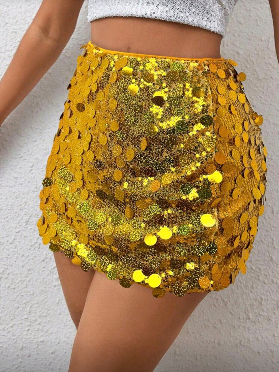 FALDA DORADA