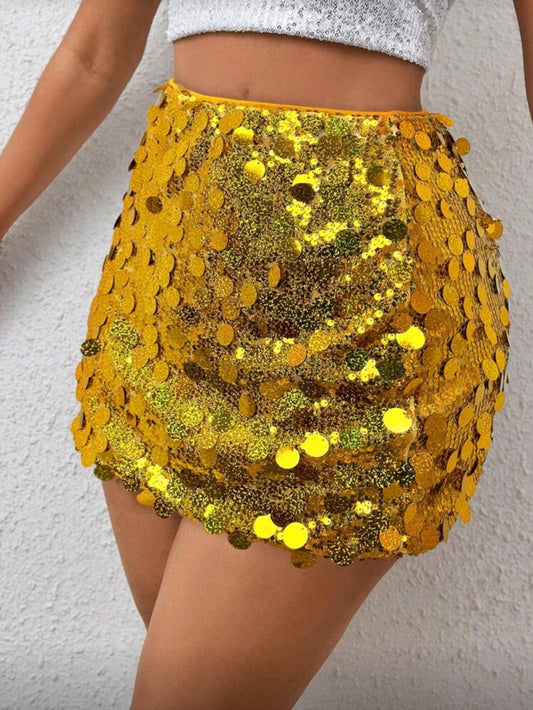 FALDA DORADA
