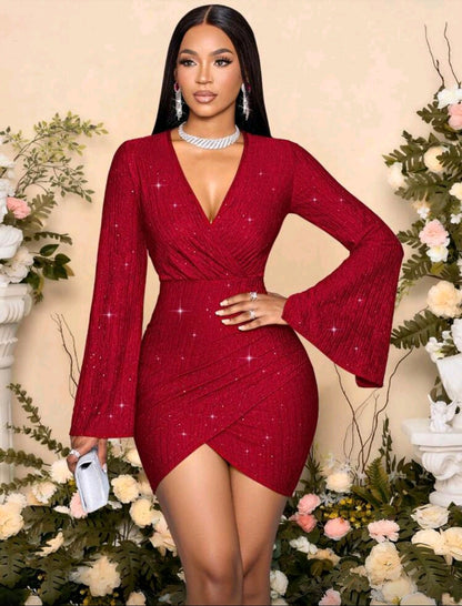VESTIDO VINO