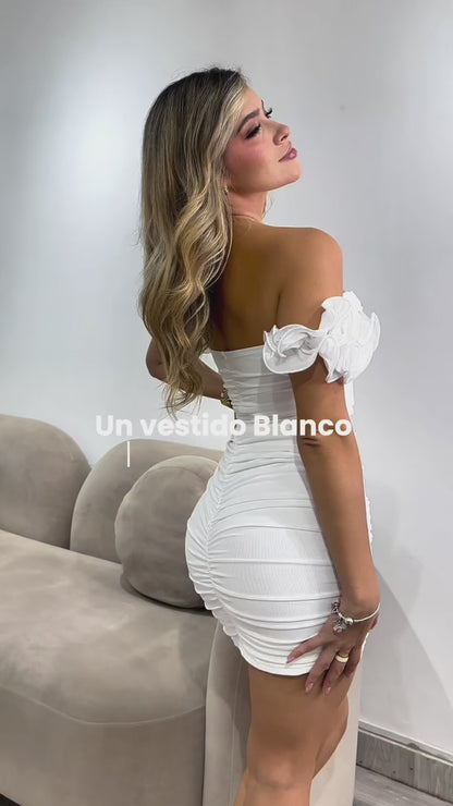 VESTIDO BLANCA
