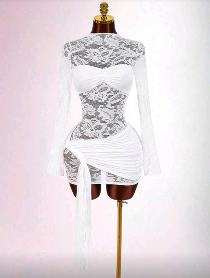 VESTIDO ENCAJE