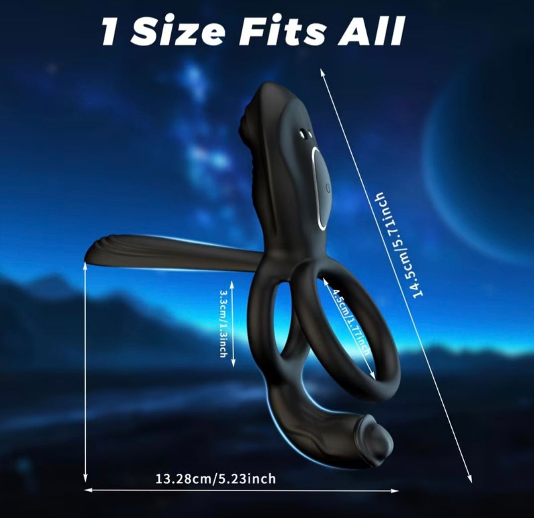 ANILLO TRIPLE VIBRADOR