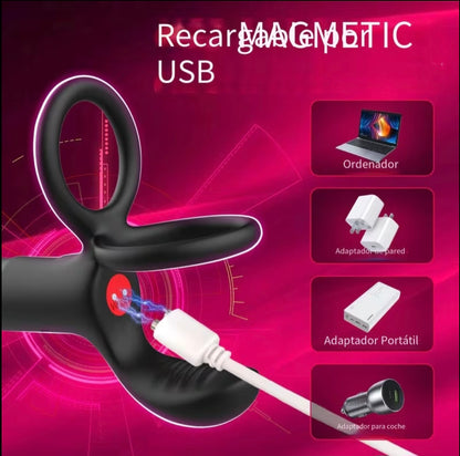 ANILLO VIBRADOR 3 EN 1
