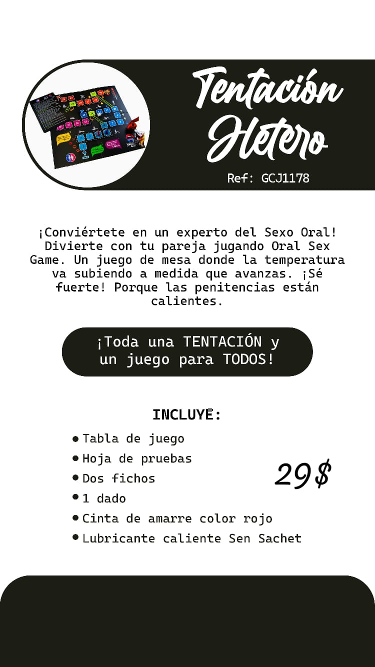 JUEGO TENTACIÓN HETERO