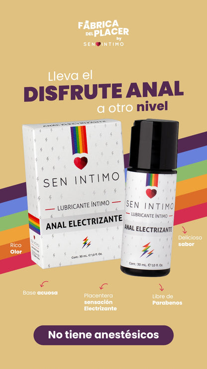 Lubricante Íntimo Anal Electrizante x 30 ml
