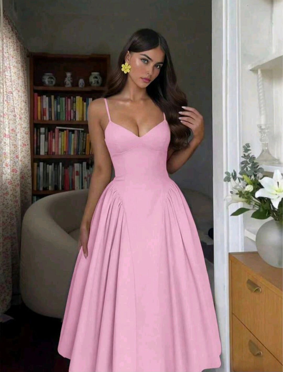 VESTIDO ROSA
