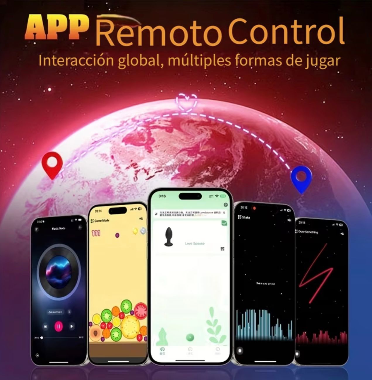 PLUG DE COLORES CON APP