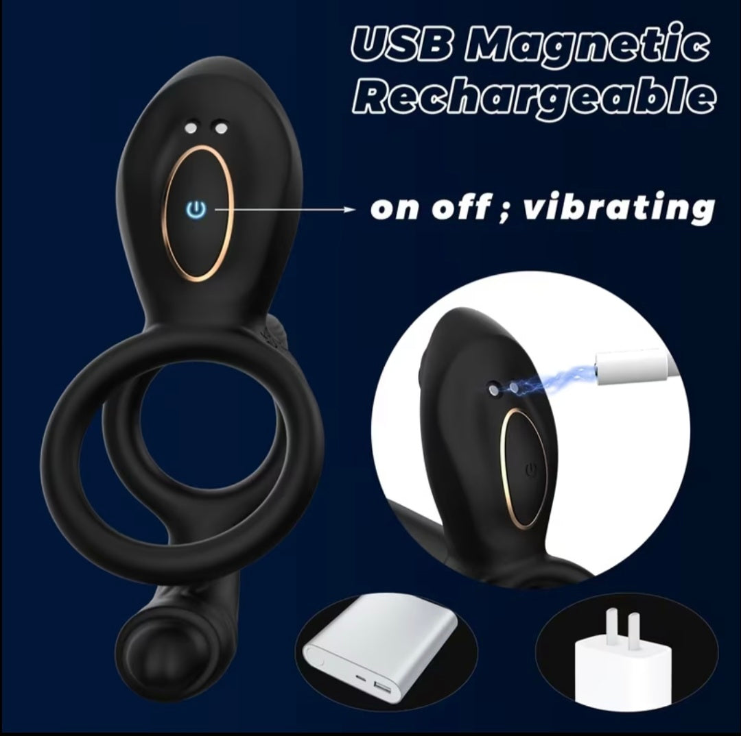 ANILLO TRIPLE VIBRADOR