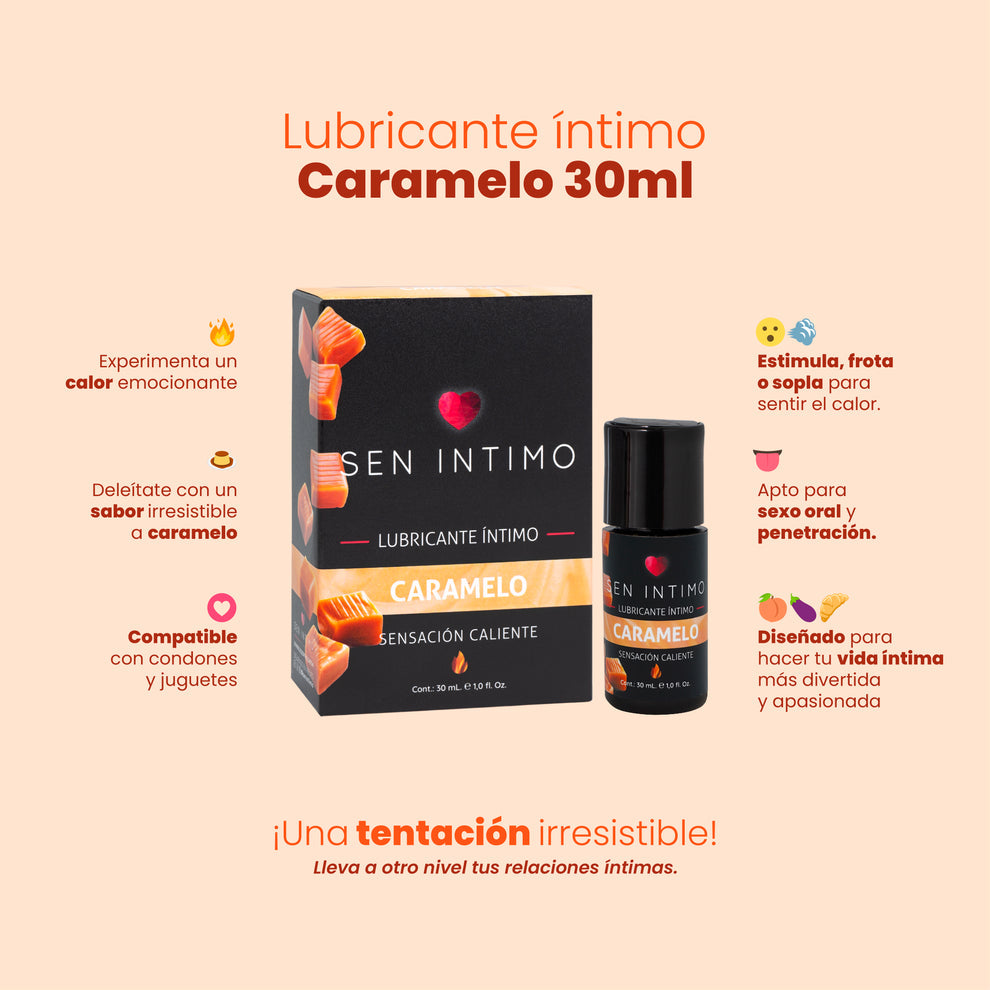 LUBRICANTE ÍNTIMO CARAMELO 30ml