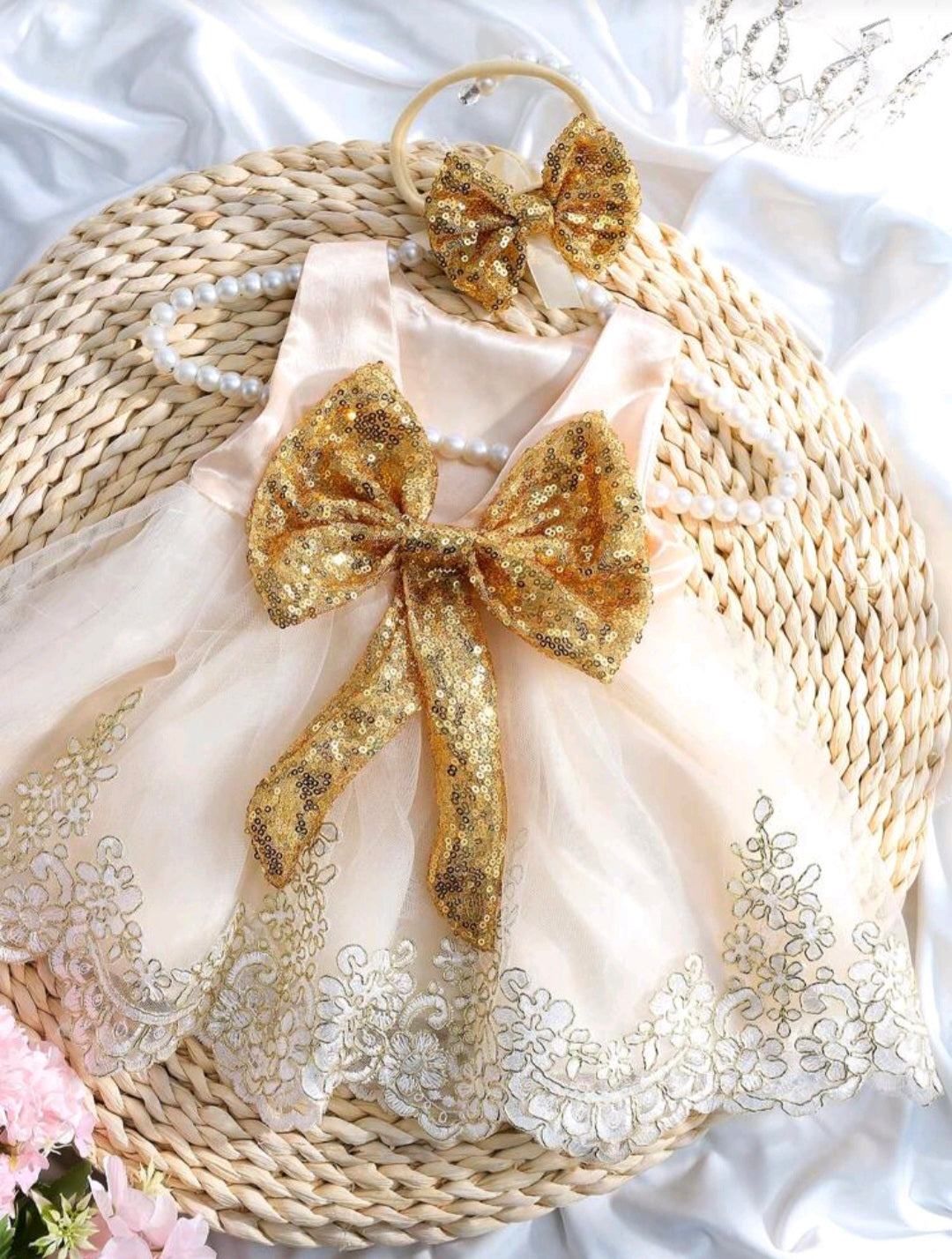 VESTIDO RECIEN NACIDA
