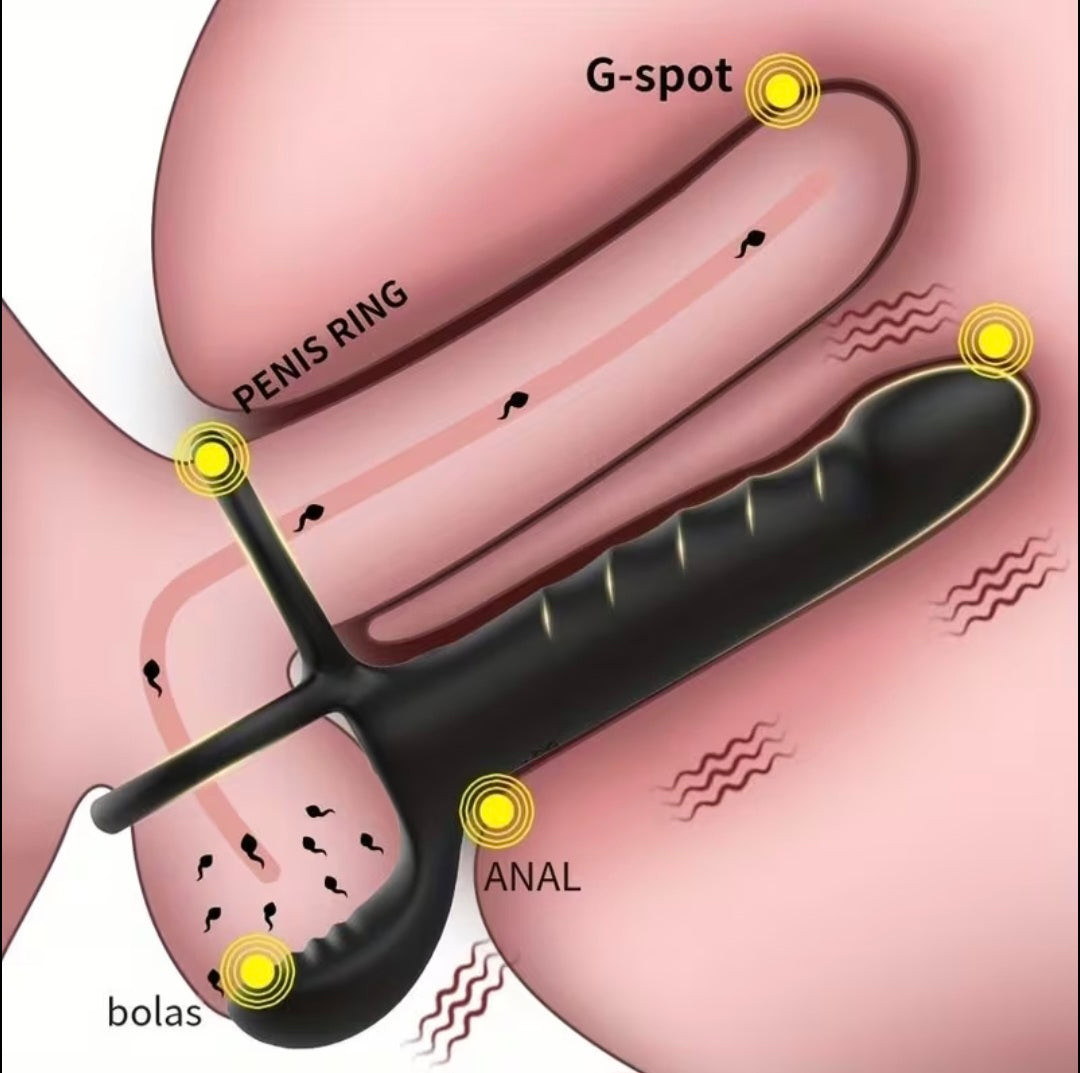 ANILLO VIBRADOR 3 EN 1