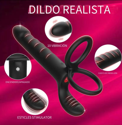 ANILLO VIBRADOR 3 EN 1