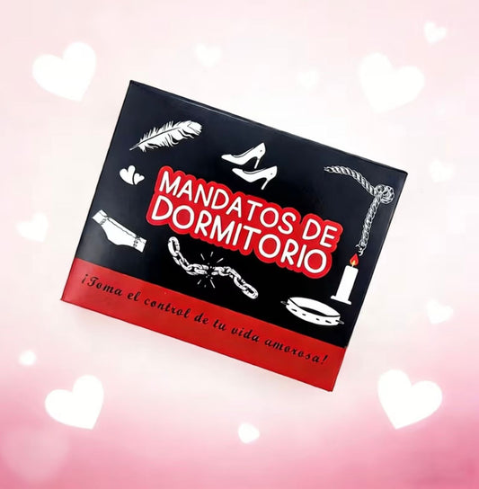 JUEGO MANDATOS DE DORMITORIO