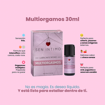 LUBRICANTE MULTIORGASMOS 30ml