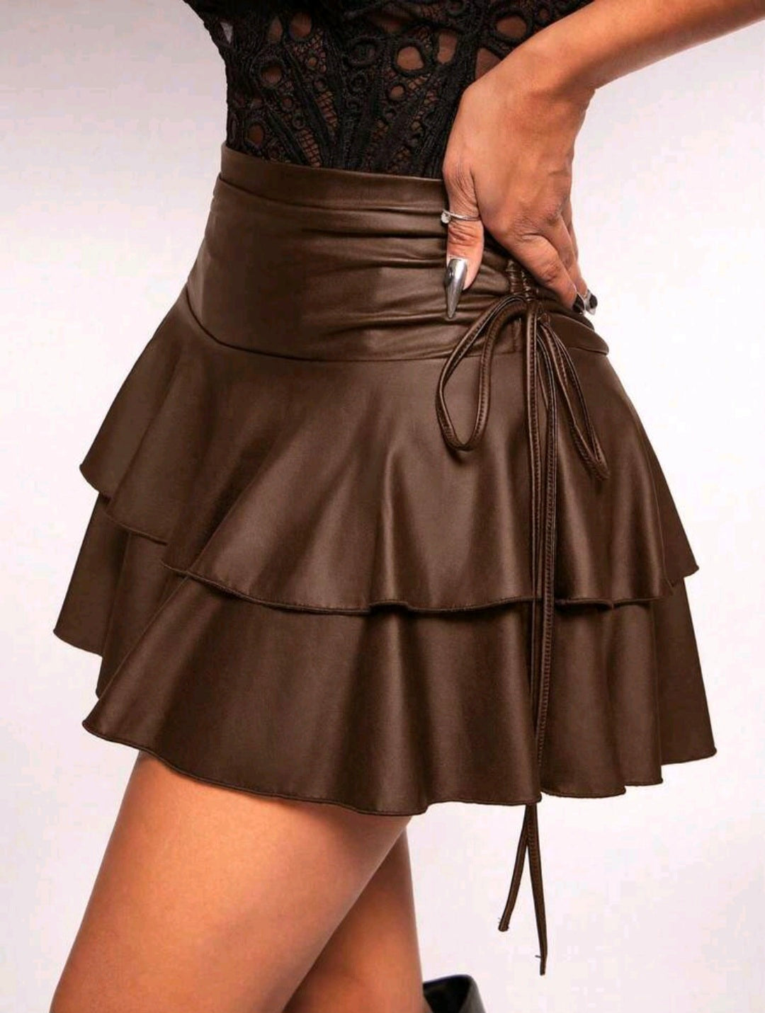 FALDA MARRON