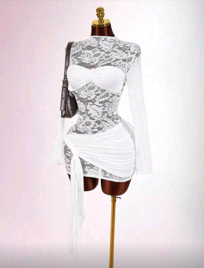 VESTIDO ENCAJE