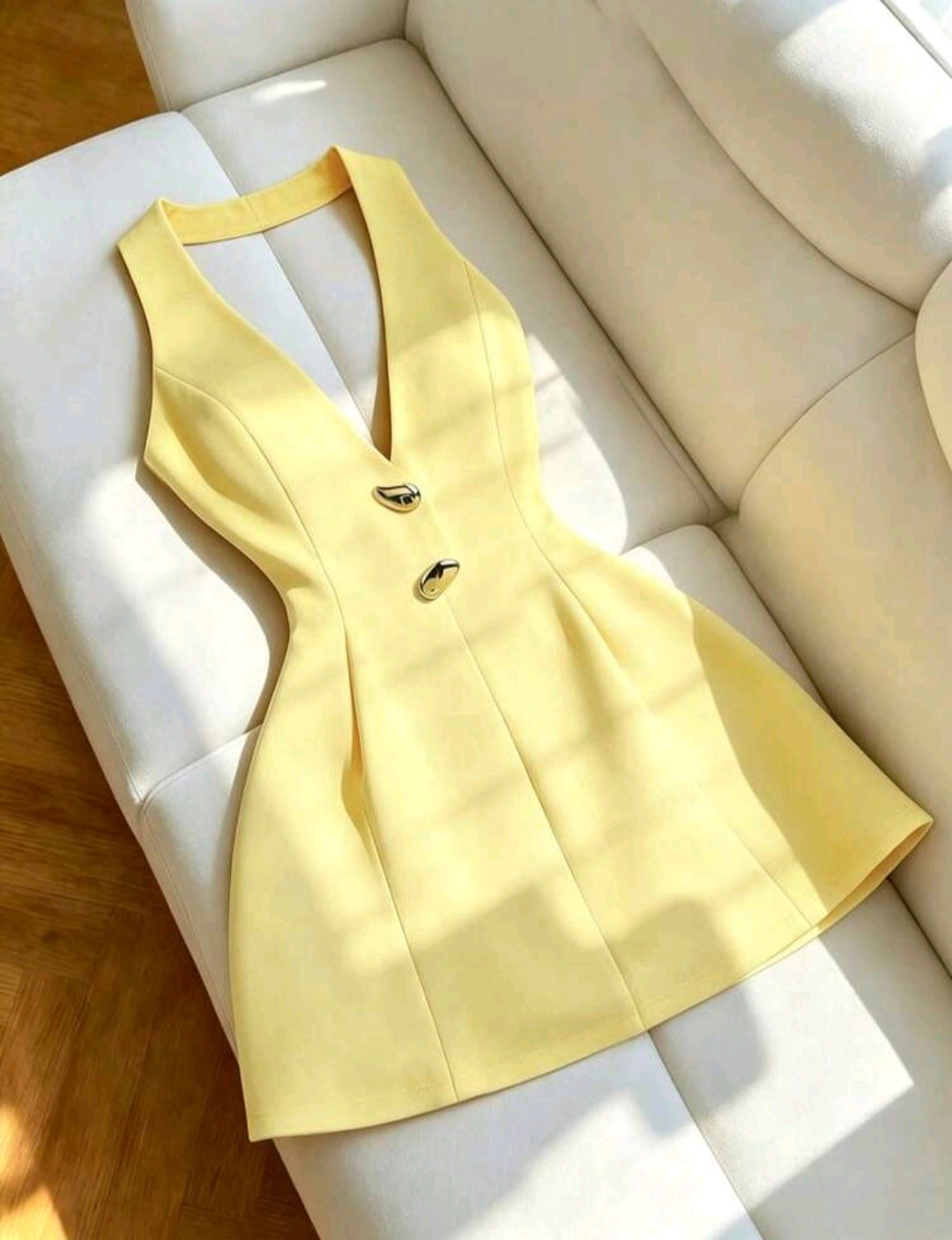 VESTIDO AMARILLO