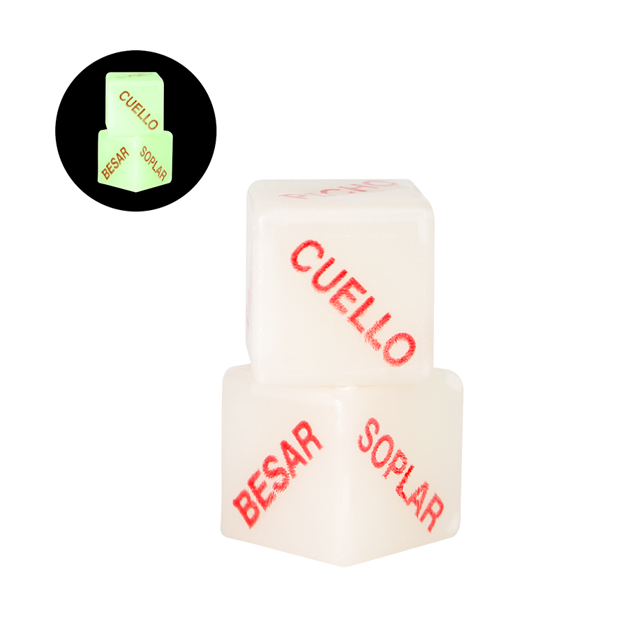 Lubricante íntimo Frambuesa + Dados Eróticos x 20 ml