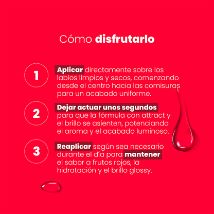 Brillo labial con attract 20ml