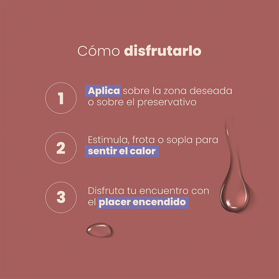 Lubricante Íntimo Cappuccino Sensación Caliente x 30 ml