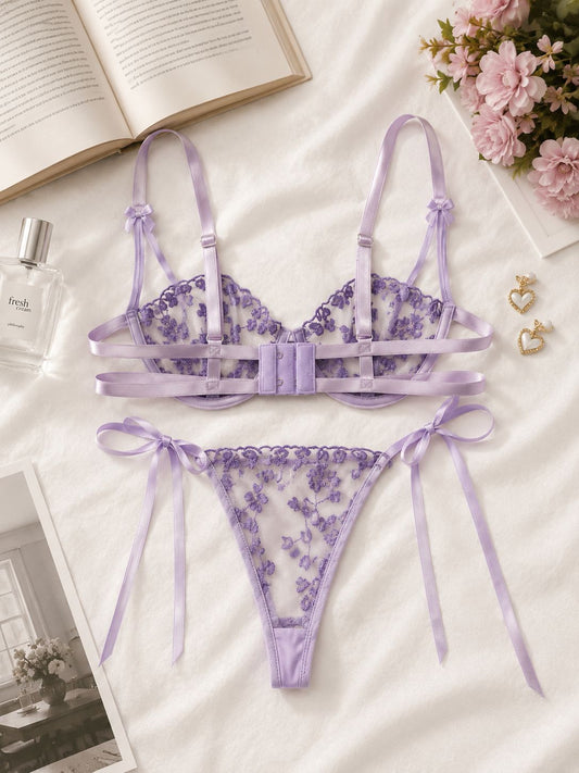 LENCERIA LILA