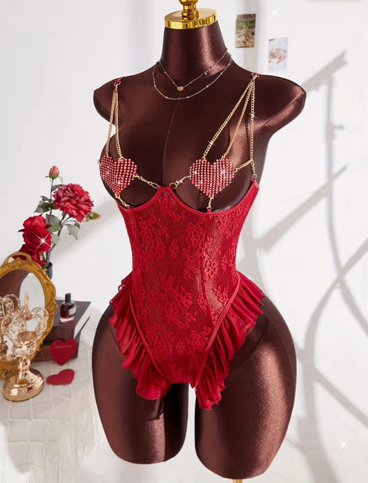 LENCERIA CON ABERTURA