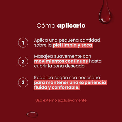 Aceite con Pheromonas Para Masajes X 250