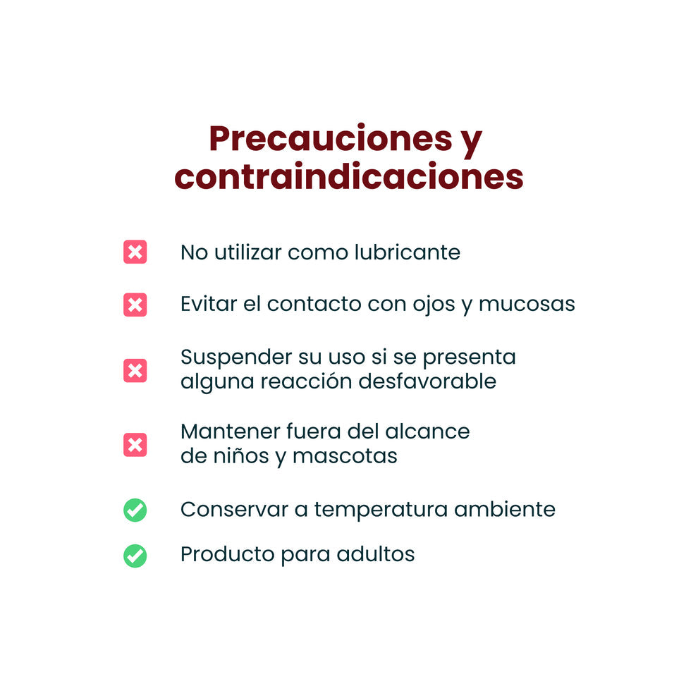Aceite con Pheromonas Para Masajes X 250