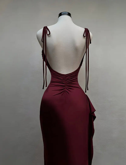 VESTIDO BORGOÑA