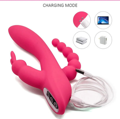 VIBRADOR TRIPLE