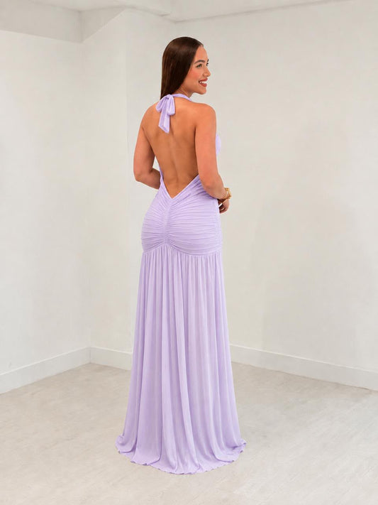 VESTIDO LILA