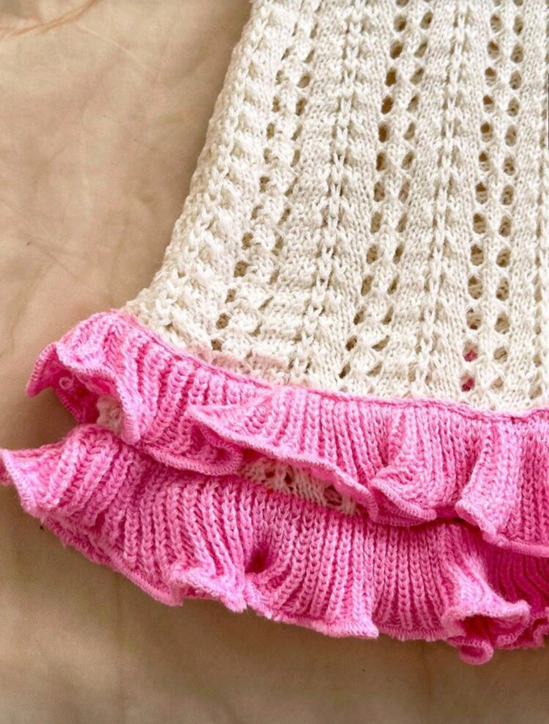 VESTIDO DE MAR TEJIDO