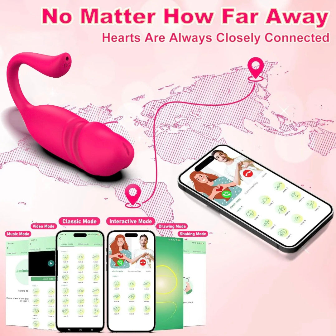 VIBRADOR CON APP A DISTANCIA