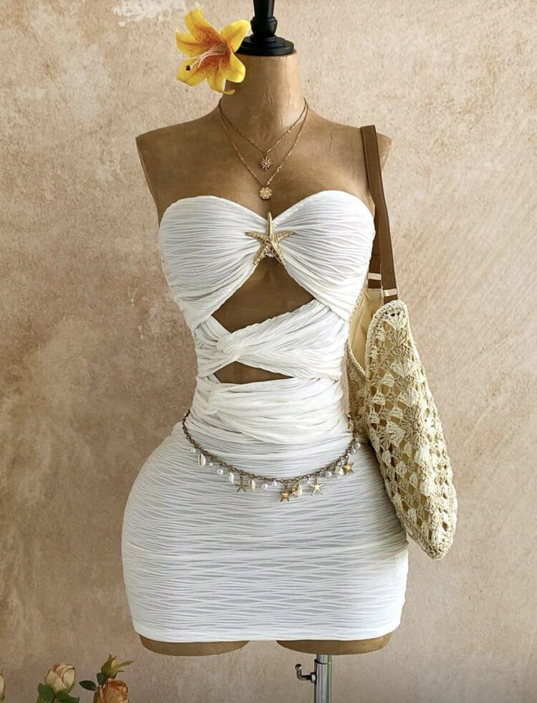 VESTIDO BLANCA