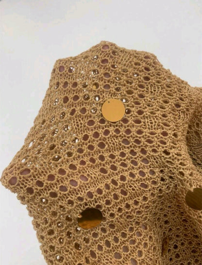 VESTIDO DORADO