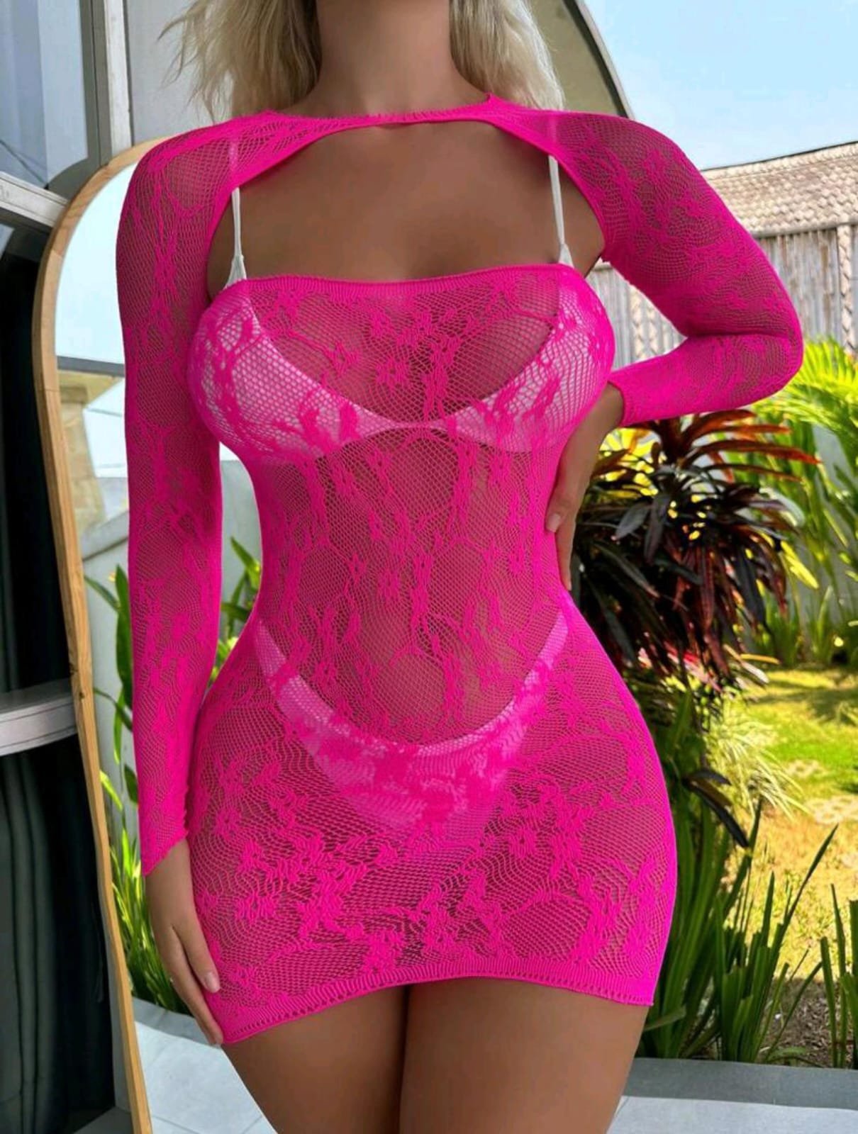 Descuento exclusivo en web! VESTIDO MALLA