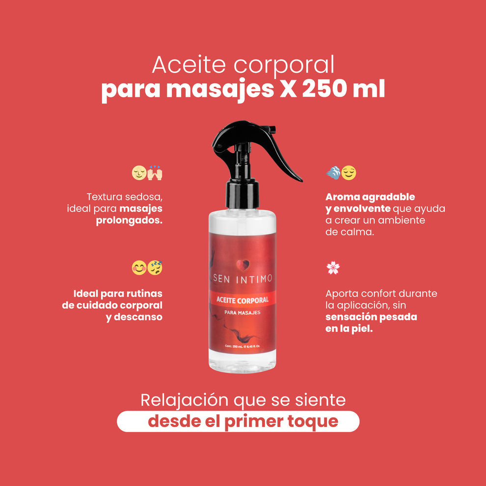 Aceite con Pheromonas Para Masajes X 250