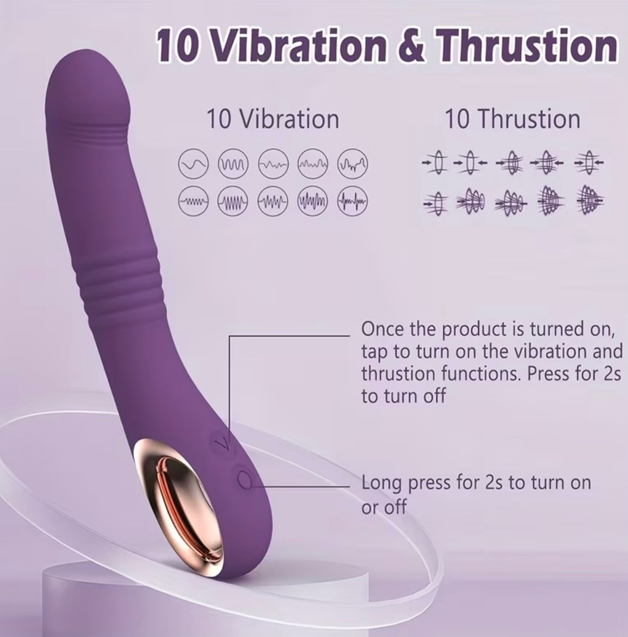 VIBRADOR ARRIBA Y ABAJO