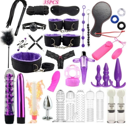 SET BONDAGE 35piezas